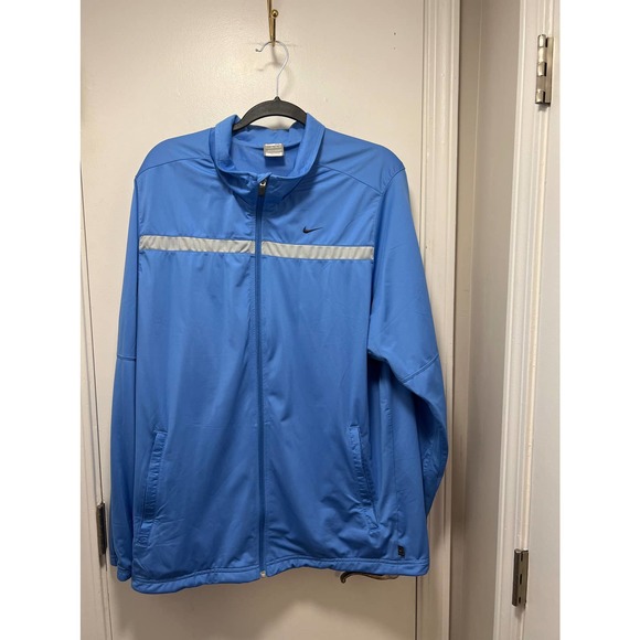 Vintage Nike Fit Dry Full Zip Windbreaker - Picture 1 of 4